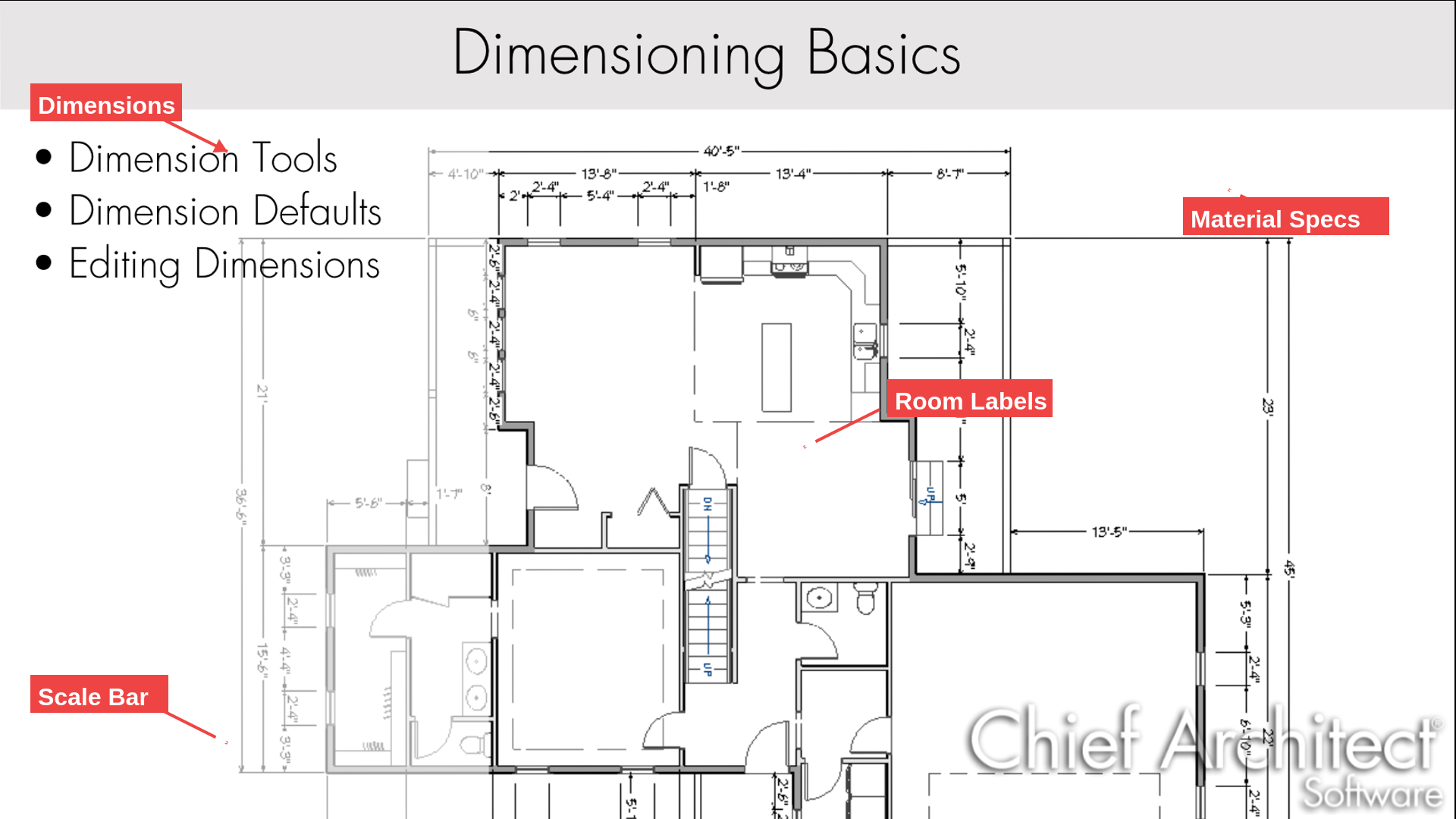 Good construction plan with visible dimensions and scale